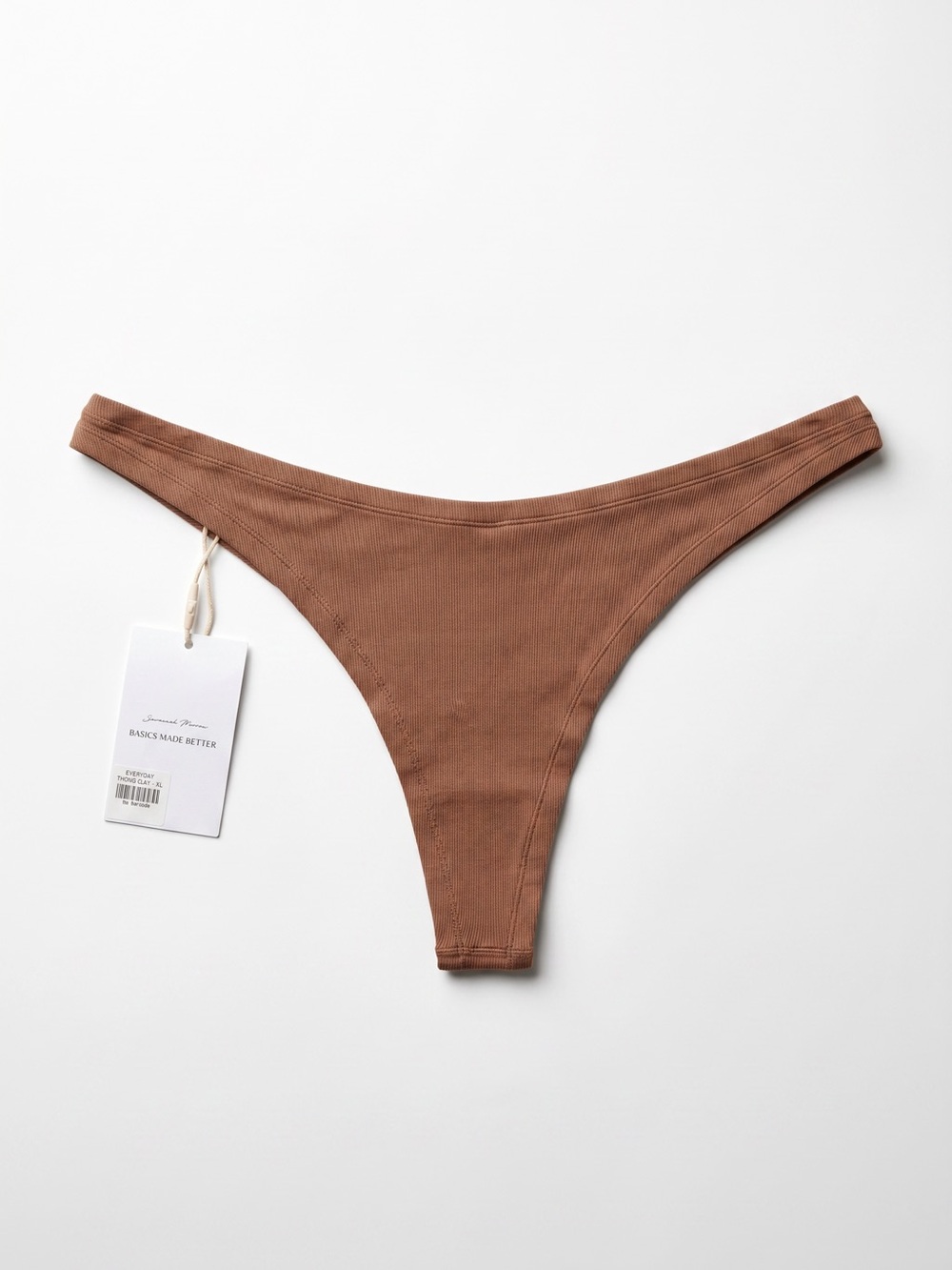 Savannah Morrow Women's Everyday Thong in Clay‎ Size XL NWT